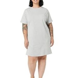 Amazon essentials NWT 2X sleep tee dress gray